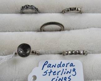 Pandora Sterling Rings