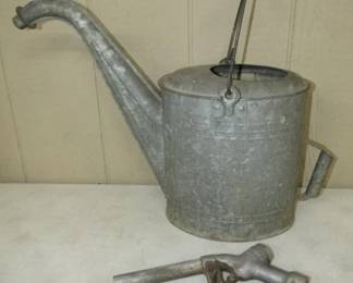 Gas Station Water Can & Gas Nozzle