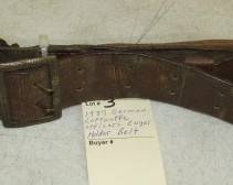 1937 German Officers Luger Holder Belt