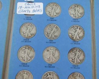 Walking Liberty Half Dollars