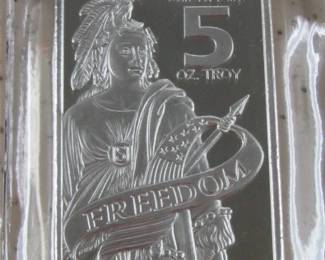 5 oz. Silver Bar