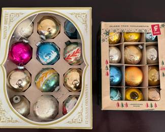 Vintage Christmas Ornaments