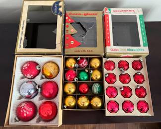Vintage Christmas Ornaments