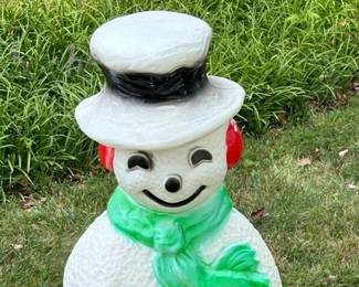 Vintage Christmas Blow Mold