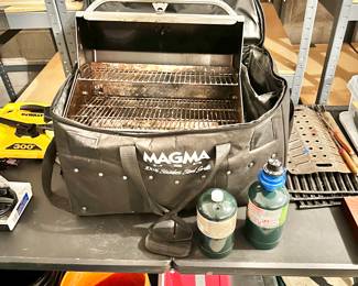 Magma boat grill