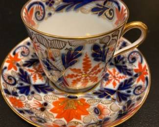 Pirkenhammer china dish set. Based on maker’s mark and imprint stamps, the set is dated to ca. 1873. All are in impeccable condition!