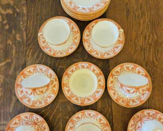 TTT400-Classy Vintage Royal Worchester Bone China Teaset