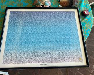 TTT161 NVision Grafix Magic Eye 3D “dinosaur” Art Print