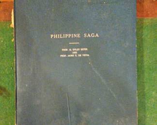 TTT607-Signed Copy Of Phillippine Saga By Prof. H. Motley Beyer And Prof. Jaime C.De Veyra