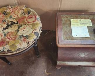 TTT382 Two Pieces Of Antique? Funiture