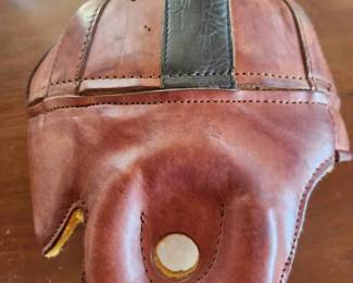 TTT123 Vintage Glory Leather Football Helmet