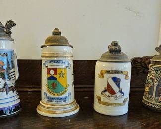 TTT143-Exquisite Collection Of Vintage German Steins