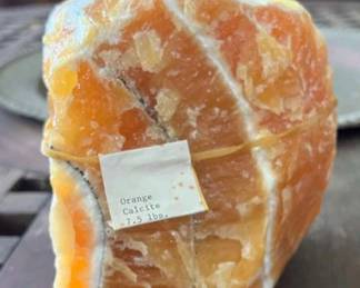 TTT470- Large Orange Calcite 