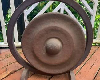 TTT050 Vintage Brass Gong