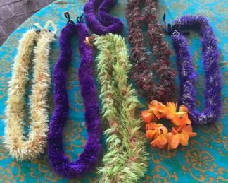 TTT246 - Assortment Of Crochet Leis