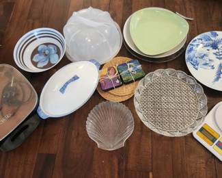 TTT022 Various Glassware and Electric Pot