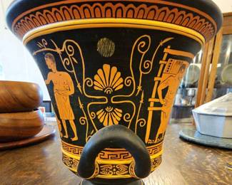 TTT373-Large Greek Style Vase Red Figure Krater