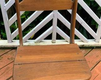 TTT089 Wooden Convertible Chair/Step Stool