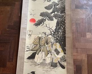 TTT487- Japanese Wall Hanging Scroll