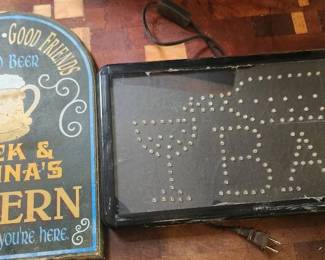 TTT338 Great Bar Signage