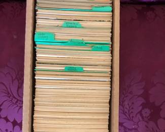 TTT070 Box of Vintage Postcards