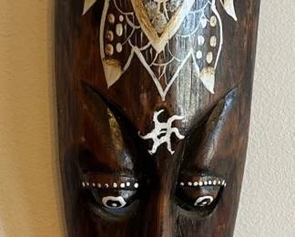 TTT164 Carved Wooden Mask