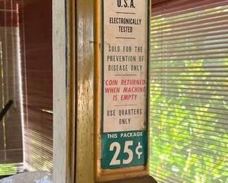 TTT423- Vintage 2 Prince Prophylactic Vending Machine 