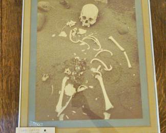 TTT336-Original Photo Taken By Dr. Jack Shaff Of Skeletal Remains
