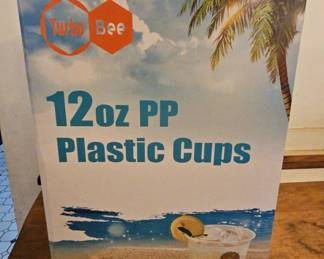 TTT317- Large Quantity Turbo Bee 12oz PP Plastic Cups