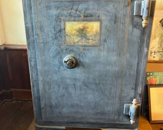 TTT468- Large Antique Wing Hong Yuen Co Safe