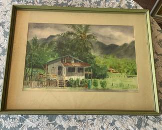 TTT152 Plantation House Print? by Marjorie Weible