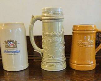 TTT144-Cool Collection Of Assorted Beer Mugs Steins