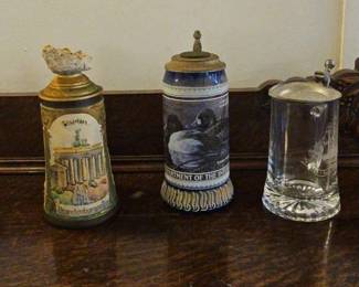 TTT222-Collection Of Beer Steins (5)