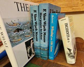 TTT403-Cool Collection Of Whaling Books 
