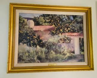 texturized giclee New Mexican style print