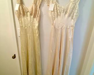 Vintage silk gowns 