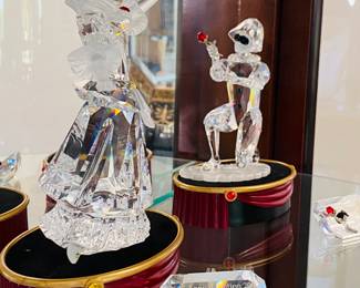 large Swarovski crystal  dancers