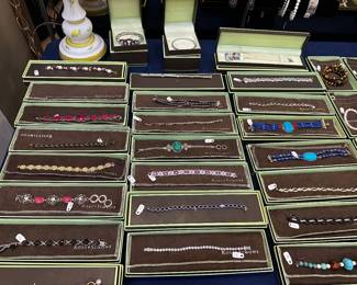 LOTS OF NEW Ross & Simmons jewelry - our client was quite a collector.