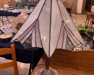 We have several Tiffany style lamps
