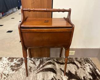 Wooden Sewing Chest