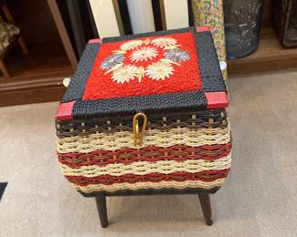 Vintage Sewing Basket