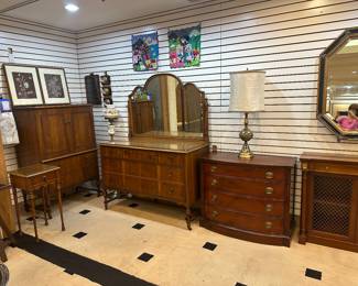 Lots of beautiful - well cared for - in great condition - usable antique furniture