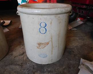 8 Gal. Redwing Crock