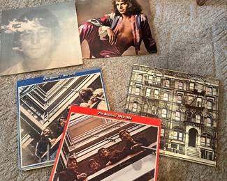 John Lennon, Peter Frampton, Beatles, Led Zeppelin