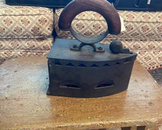 Vintage Cast Iron Coal Iron