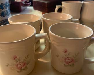 Pfaltzgraff Tea Rose Mugs