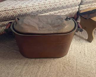 Vintage Antique Copper Boiler