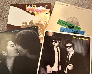 Led Zeppelin, Yoko Ono, Beatles, Blues Brothers