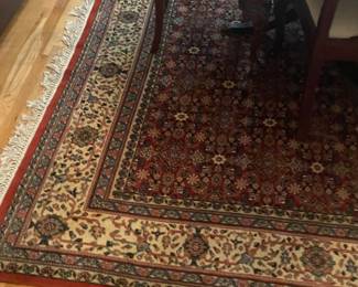 Indo Herati Hand Knotted Rug