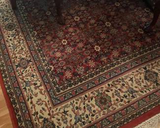 Indo Herati Hand Knotted Rug